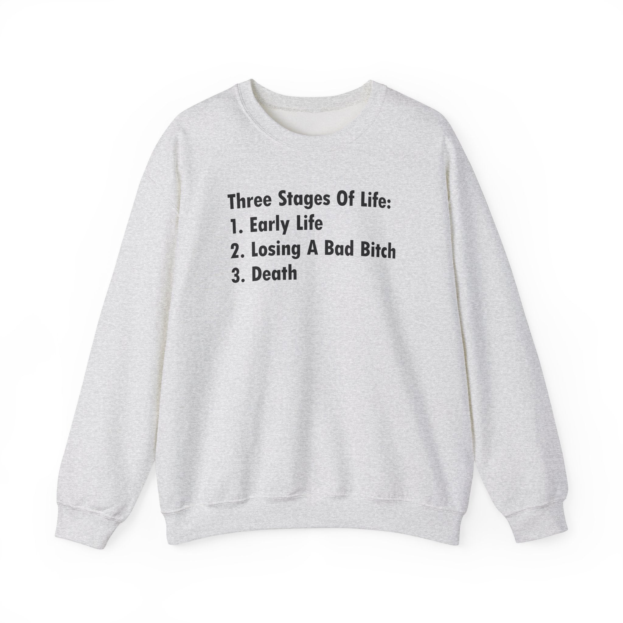 THREE STAGES OF LIFE CREWNECK