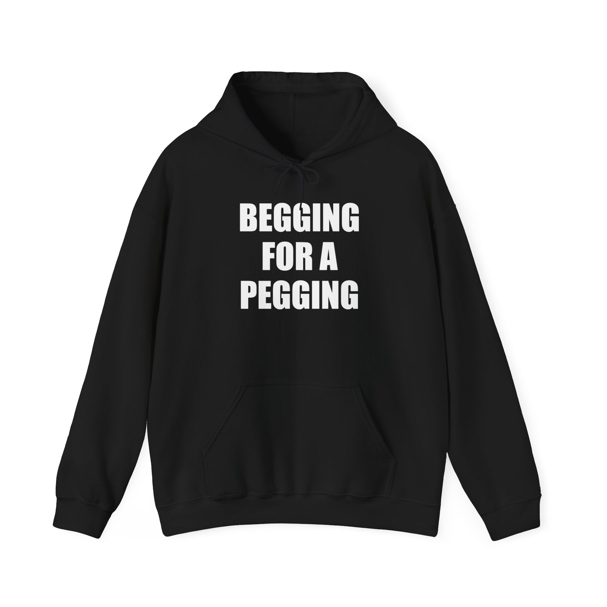 BEGGING FOR A PEGGING HOODIE