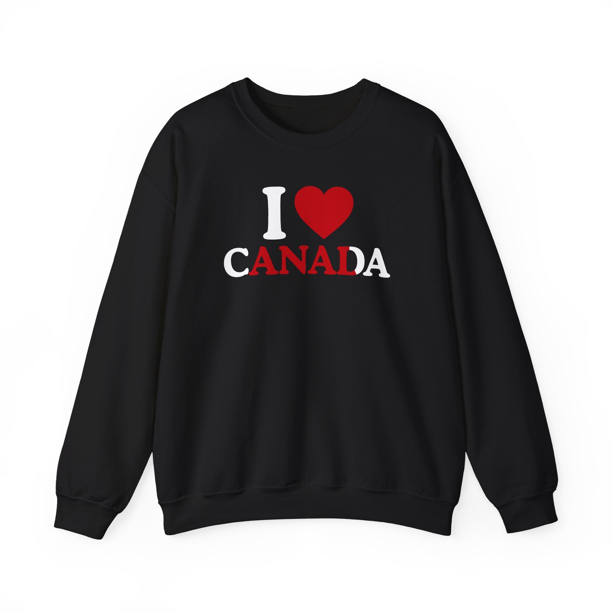 I LOVE CANADA CREWNECK