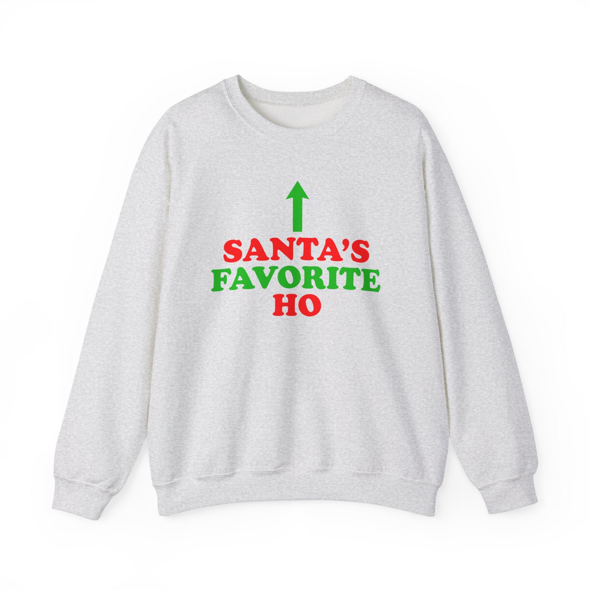 SANTA'S FAVORITE HO CREWNECK