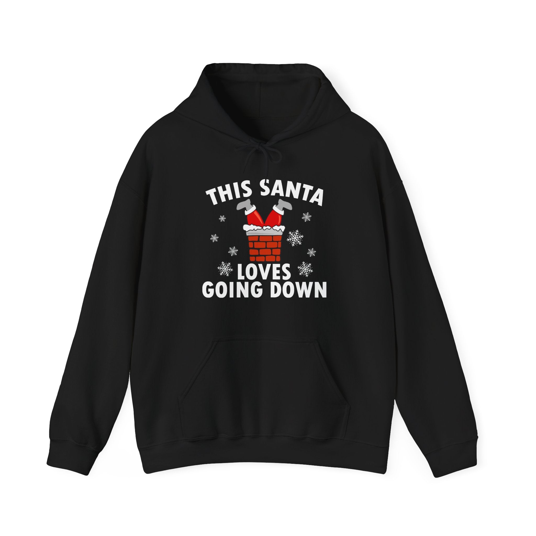 THIS SANTA LOVES GOING DOWN HOODIE