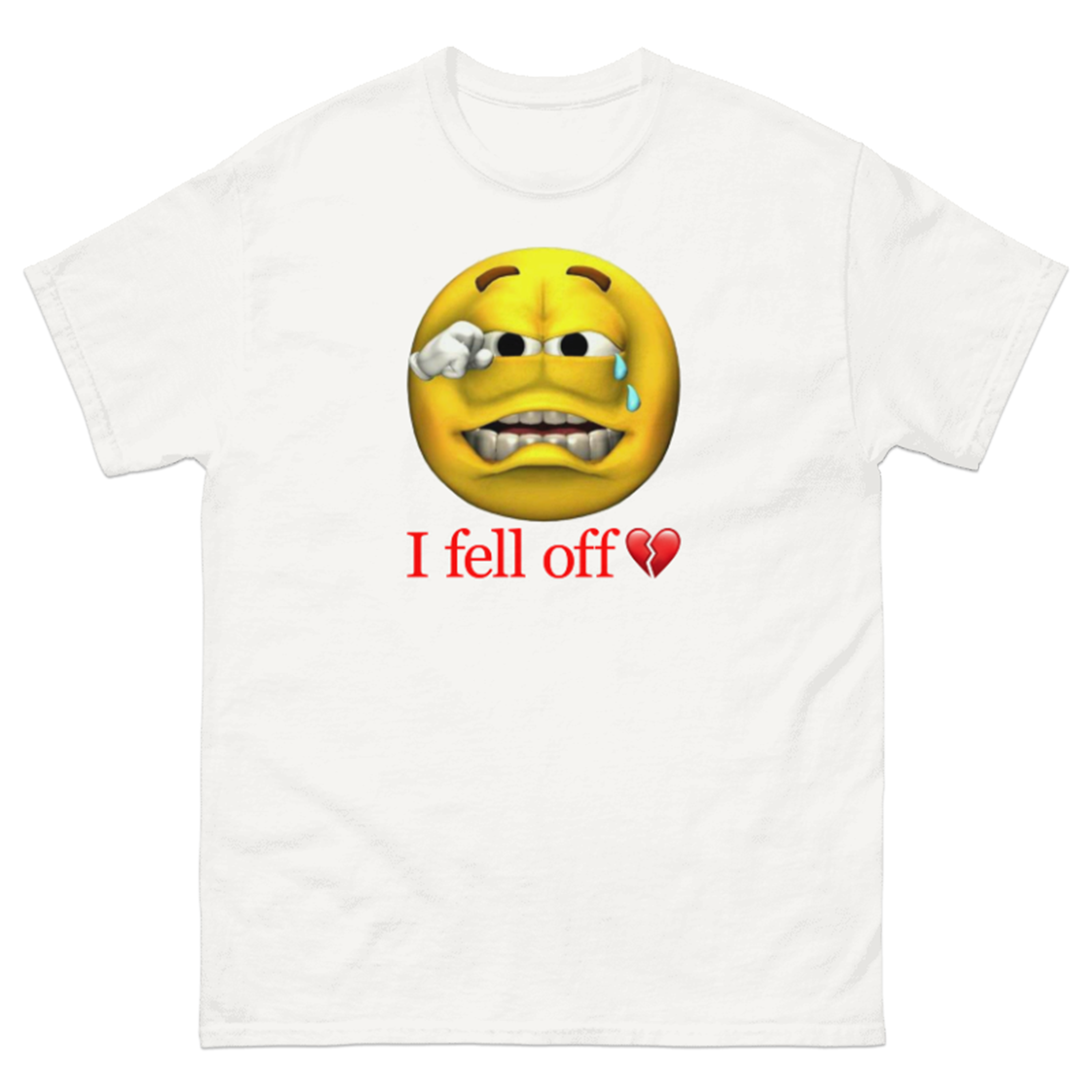 I FELL OFF T-SHIRT