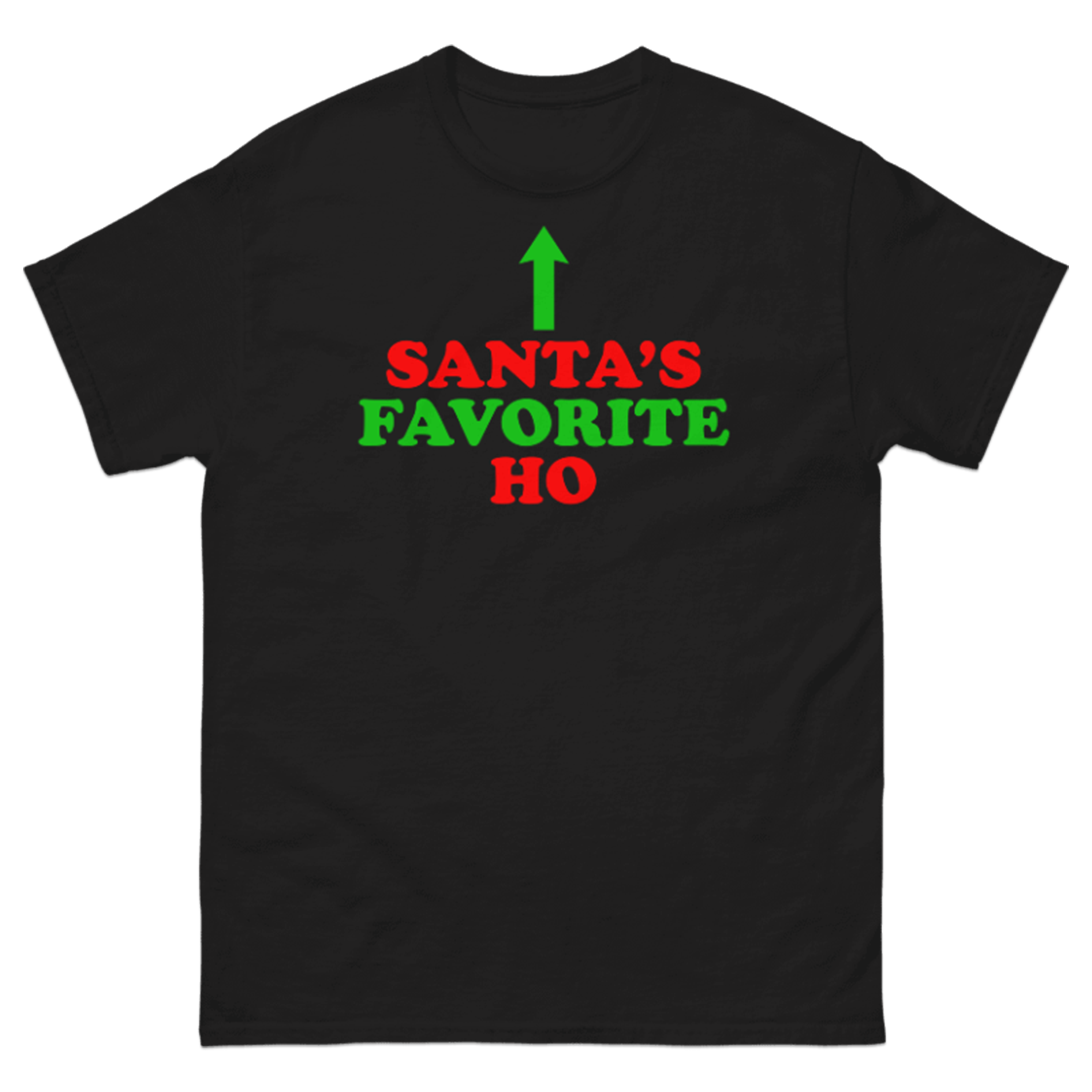 SANTA'S FAVORITE HO T-SHIRT